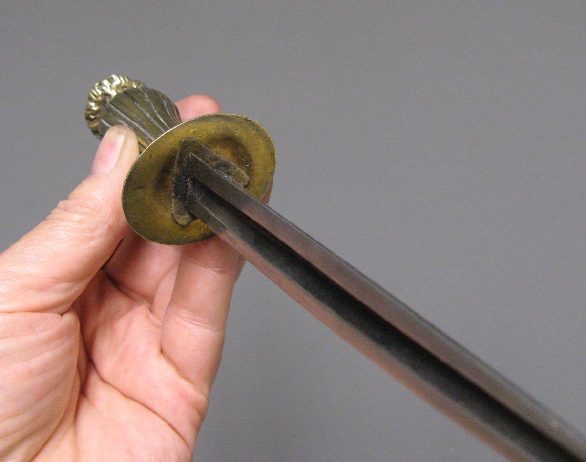 Dague de style à rognons de la fin du XIXe.-photo-4