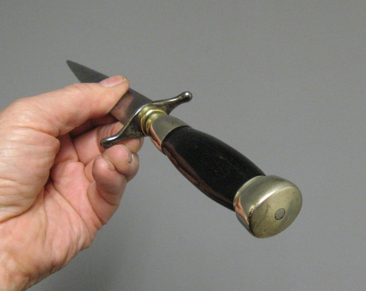 Dague / Stylet XIXe.-photo-3