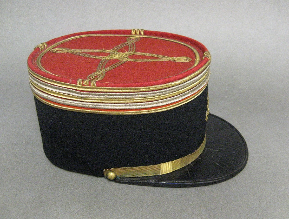Képi De Lieutenant-Colonel De L’ Administration Du Corps D’Infanterie Et Du Corps Médical. WW2.-photo-1