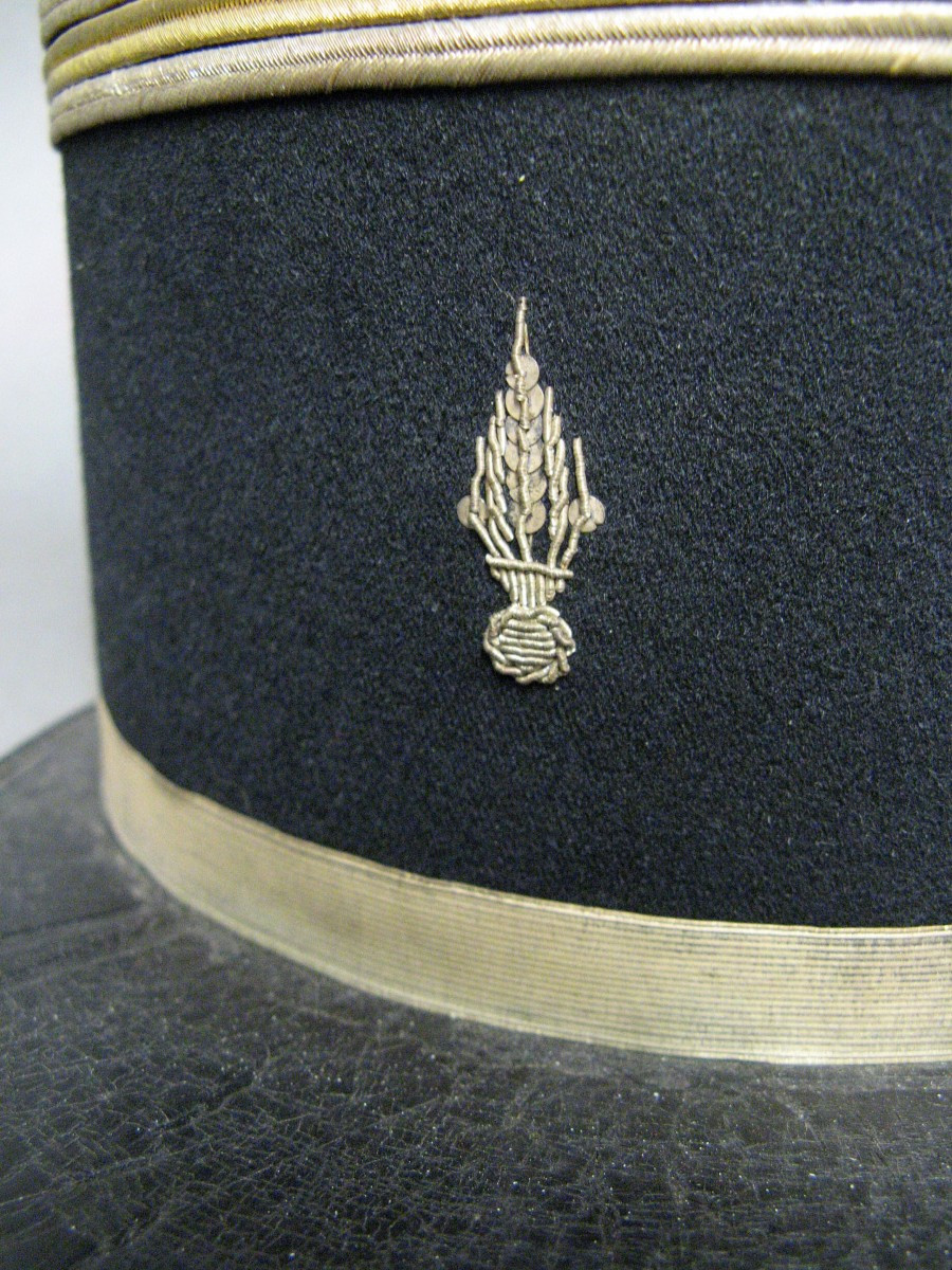 Cuirassier Lieutenant-colonel's Cap Mle 1931. Ww2.-photo-2