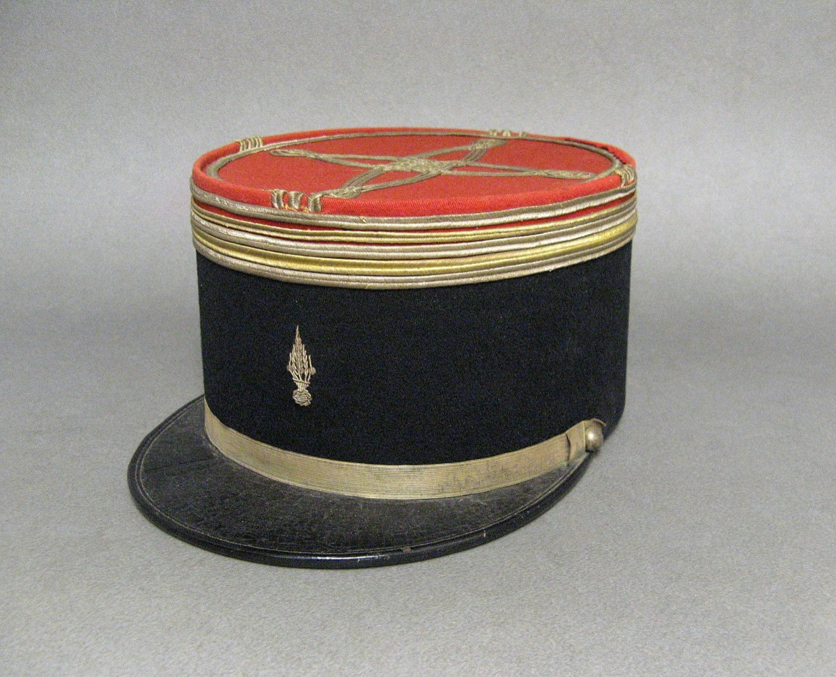 Cuirassier Lieutenant-colonel's Cap Mle 1931. Ww2.