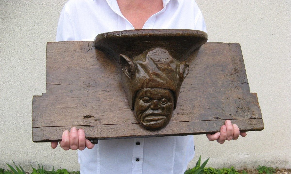 Miséricorde De Stalle d'Eglise Haute Epoque.