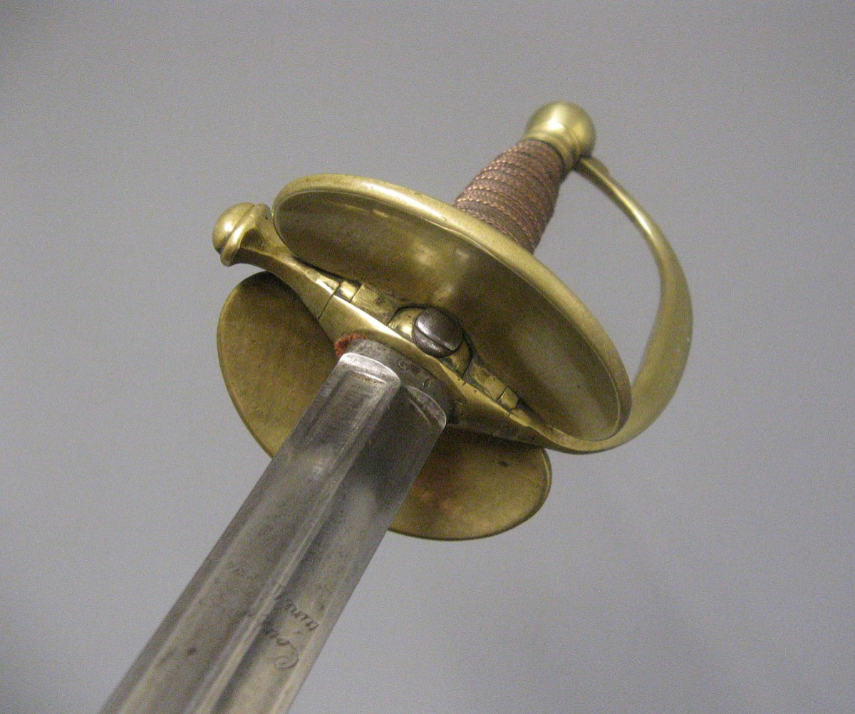 Épée d’officier d’infanterie modèle français 1816 de la Garde Nationale.-photo-4