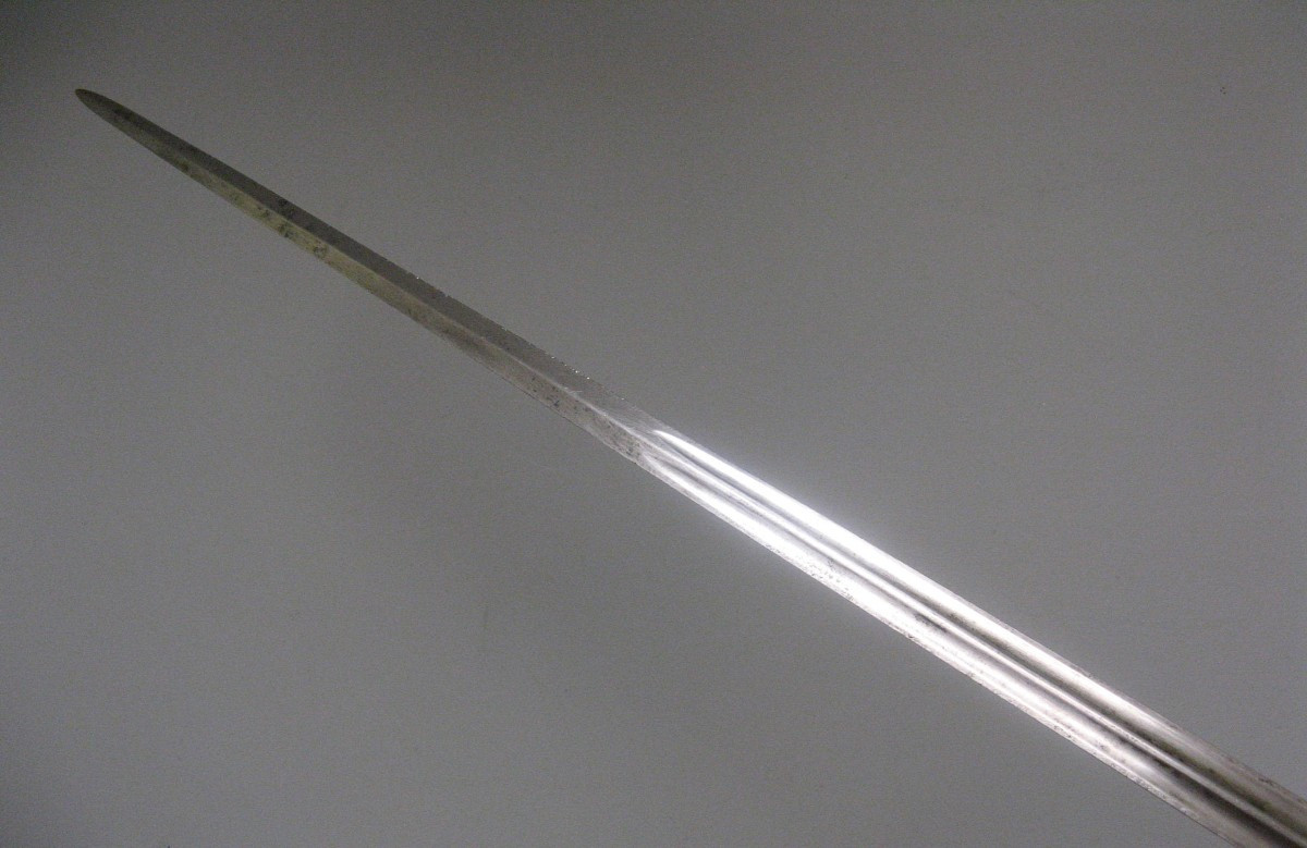 Épée d’officier d’infanterie modèle français 1816 de la Garde Nationale.-photo-2