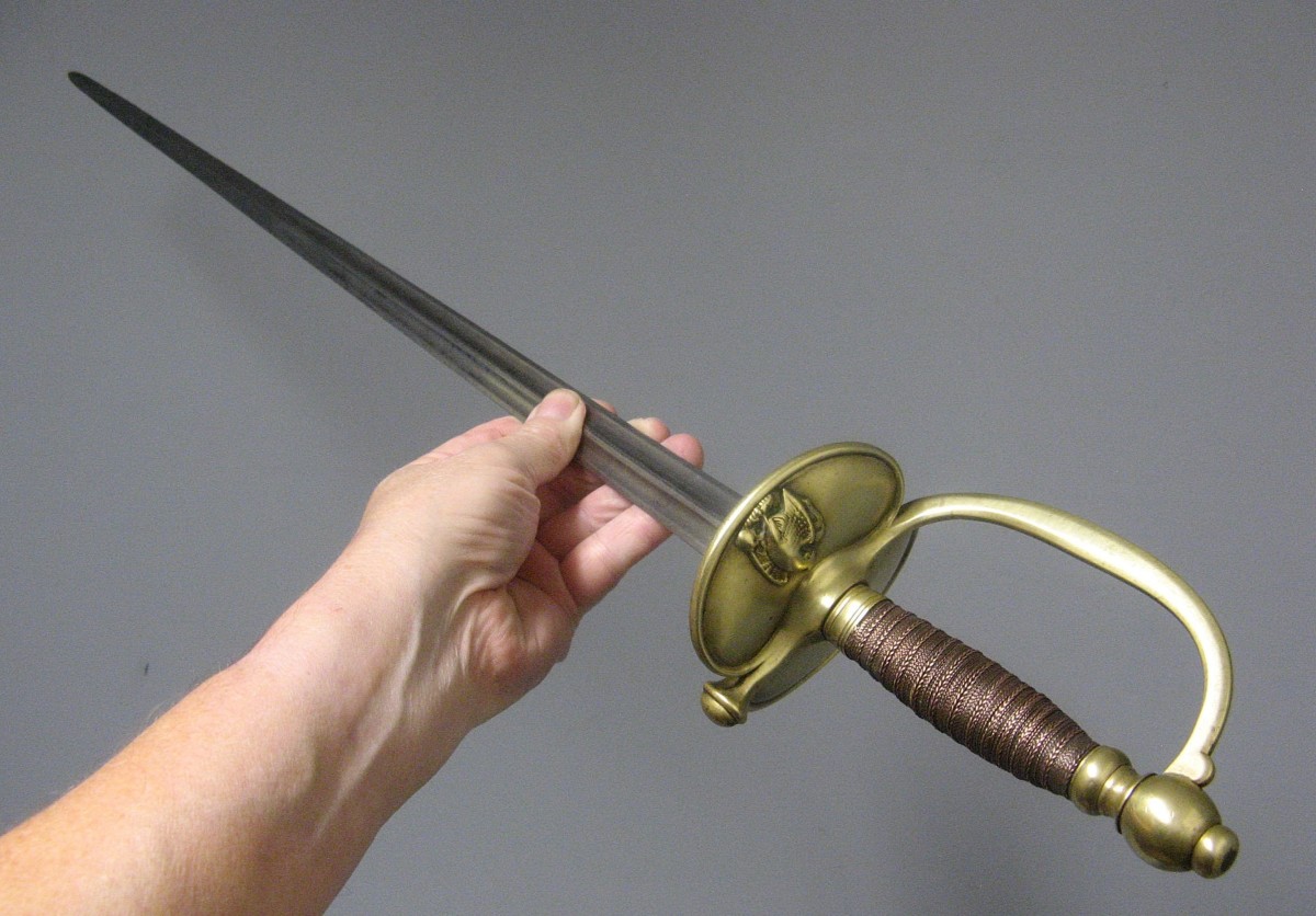 Épée d’officier d’infanterie modèle français 1816 de la Garde Nationale.-photo-3