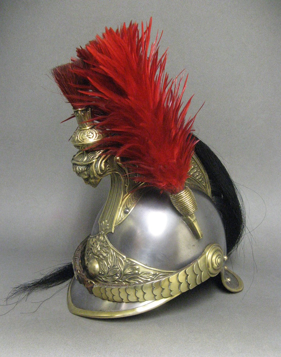 Casque De Cuirassier Troupe Modèle 1874.