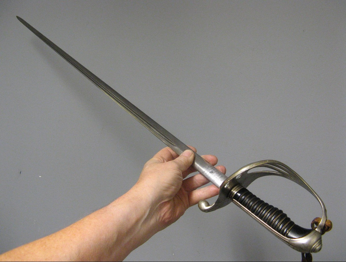 Sabre D'Officier D'Infanterie  Mle 1882 Fabriqué En Juin 1915.-photo-3