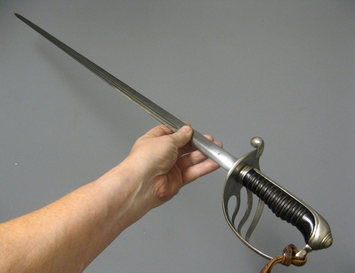 Sabre D'Officier D'Infanterie  Mle 1882 Fabriqué En Juin 1915.-photo-4