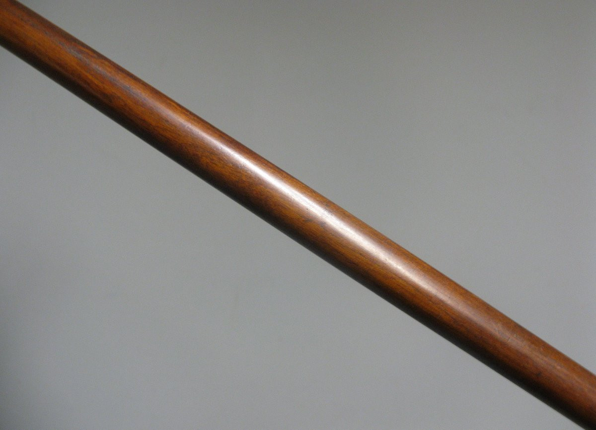 Canne Pommeau En Forme De Col De Cygne 1900.-photo-4