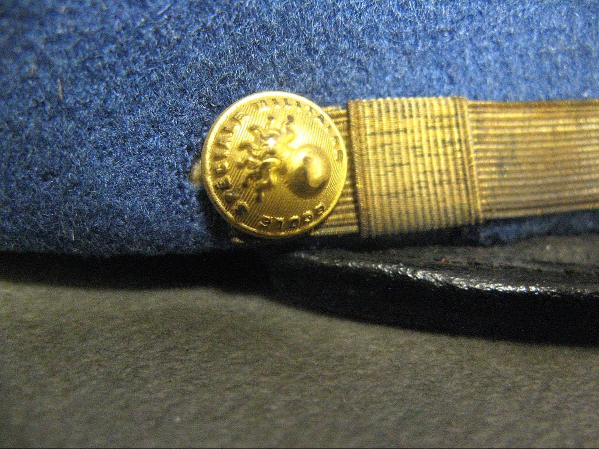 KEPI POLO 1930 ELEVE OFFICIER DE L'ECOLE SPECIALE MILITAIRE SAINT CYR.-photo-1