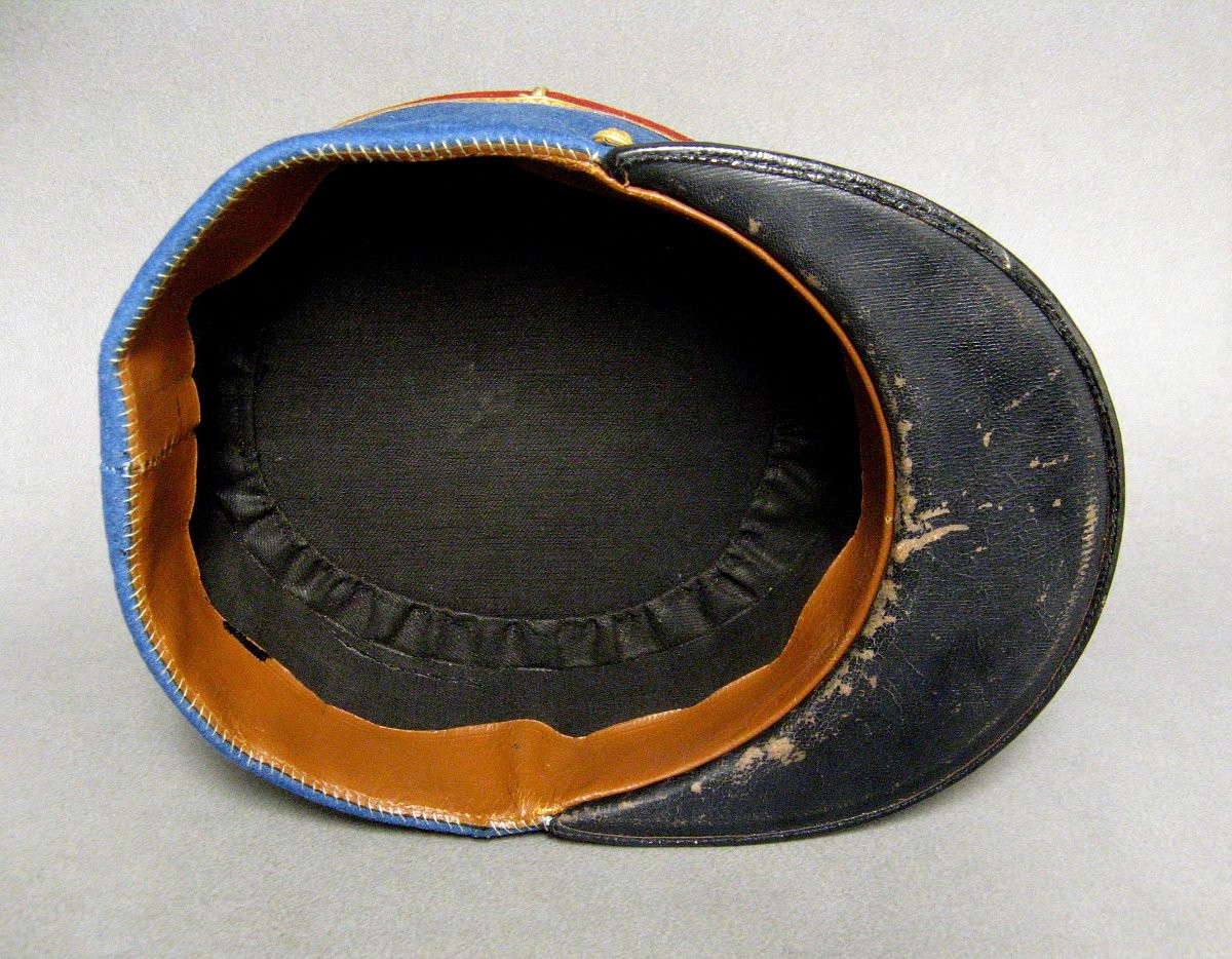 KEPI POLO 1930 ELEVE OFFICIER DE L'ECOLE SPECIALE MILITAIRE SAINT CYR.-photo-2