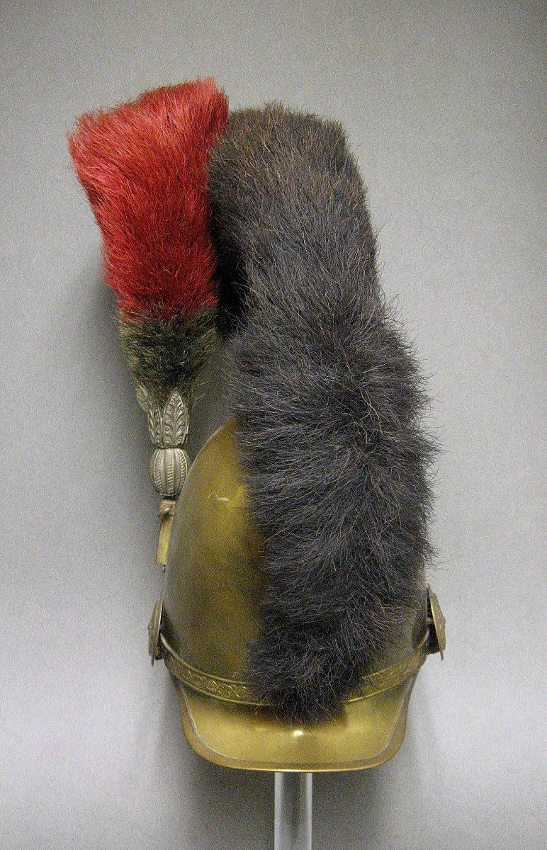 Casque De Sapeur Pompier Officier Mle 1821. Louis Philippe.-photo-1