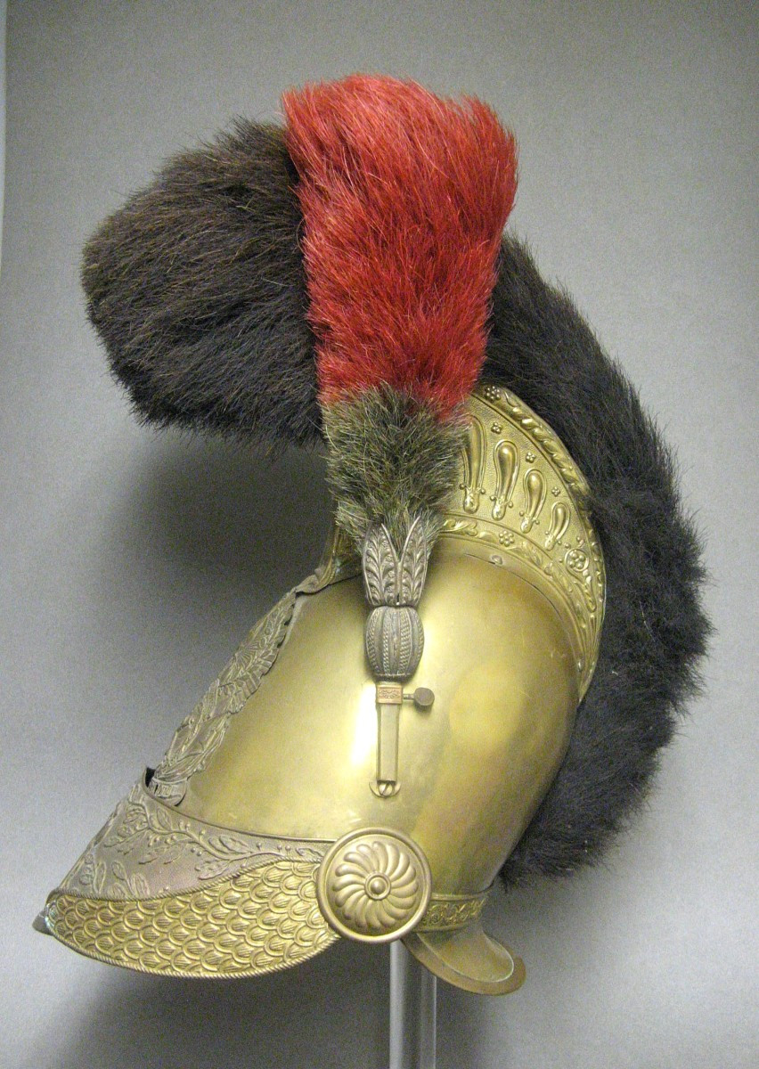 Casque De Sapeur Pompier Officier Mle 1821. Louis Philippe.
