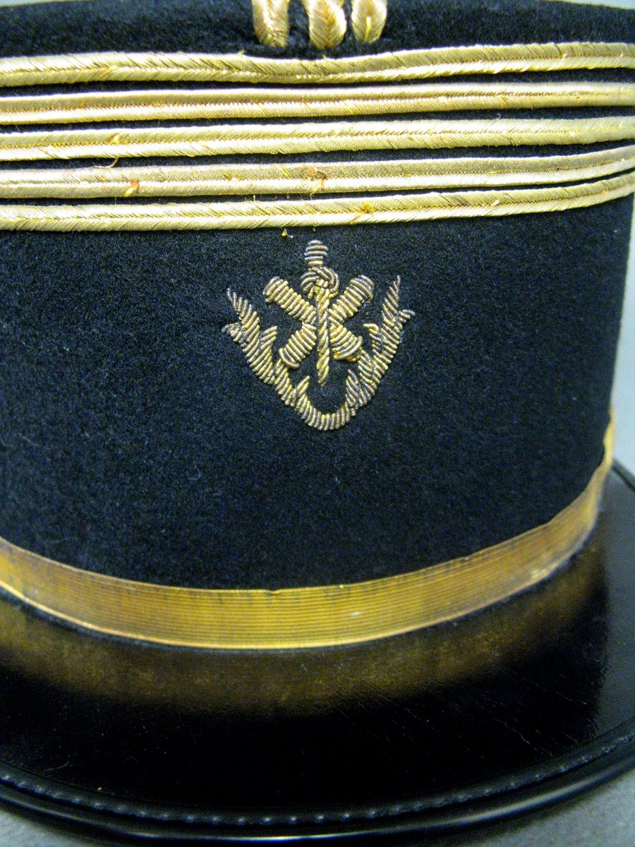 KEPI De COLONEL INGENIEUR Du SERVICE De FABRICATION D'ARMEMENT.-photo-2