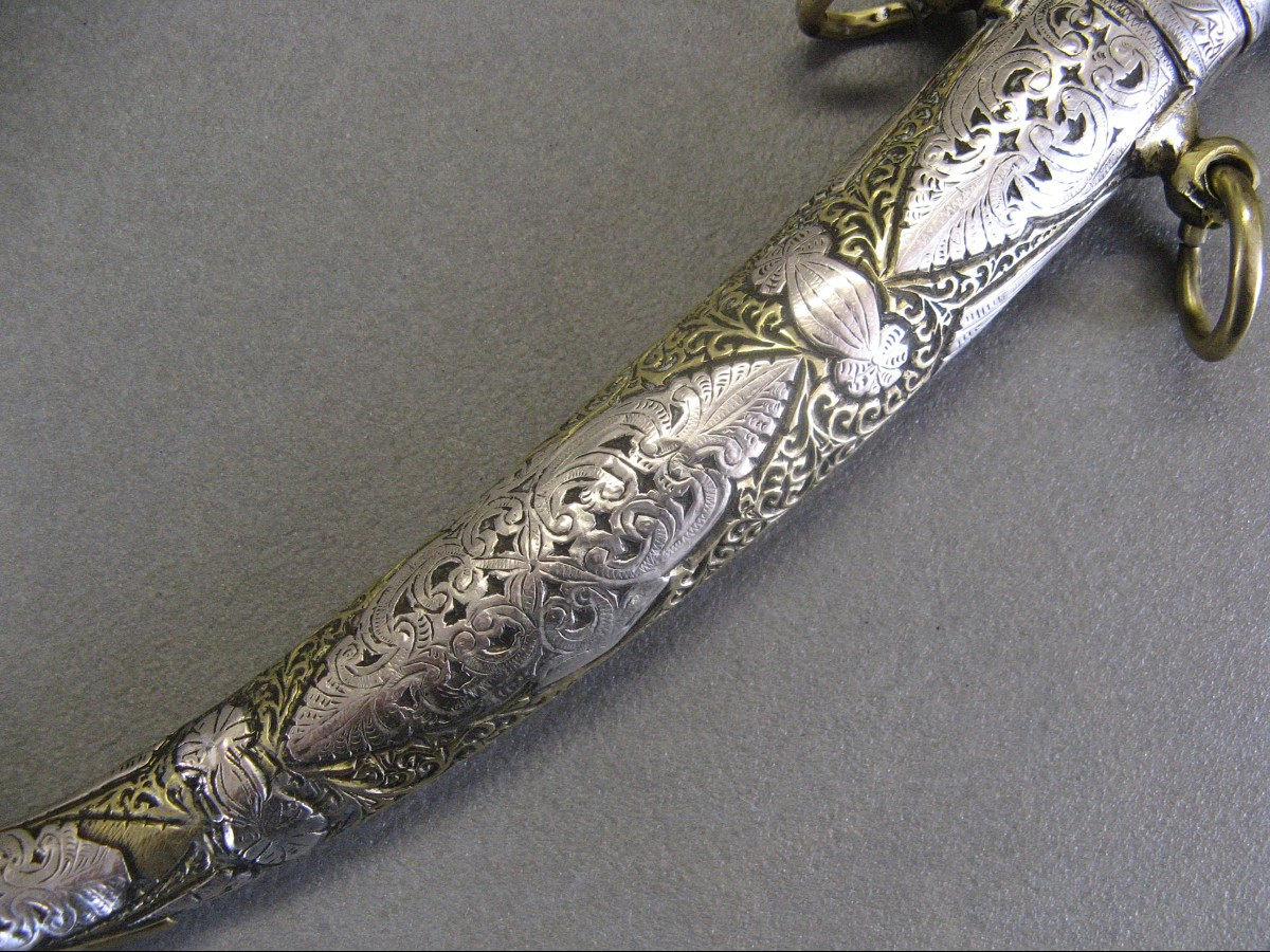 Dague Marocaine Dite Koumya. Poignard Berbère.-photo-2