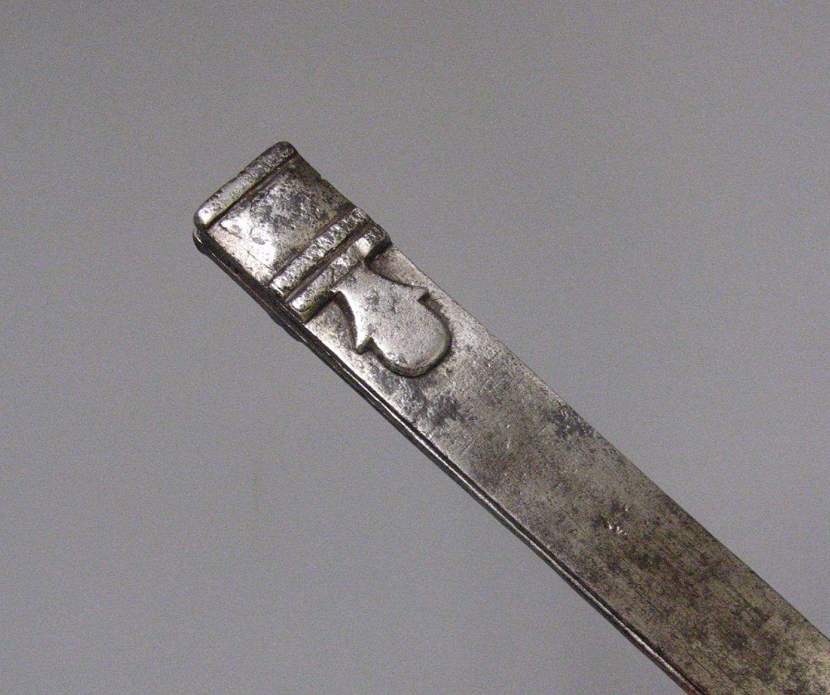 Compas en fer forgé XVIIIe.-photo-2