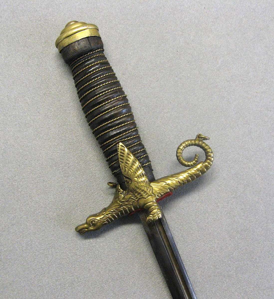 19th Century Hunting Dagger Or Hunting Knife.-photo-2