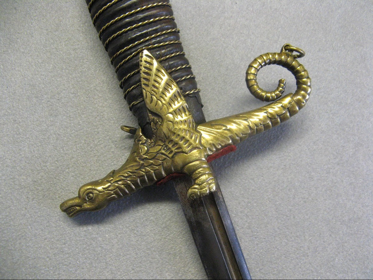 19th Century Hunting Dagger Or Hunting Knife.