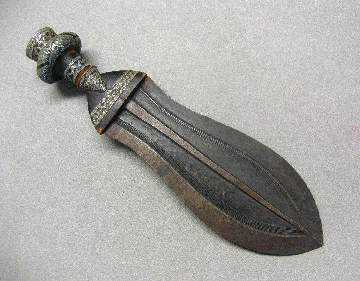 Couteau Ikul Kuba, République Démocratique du Congo.-photo-1