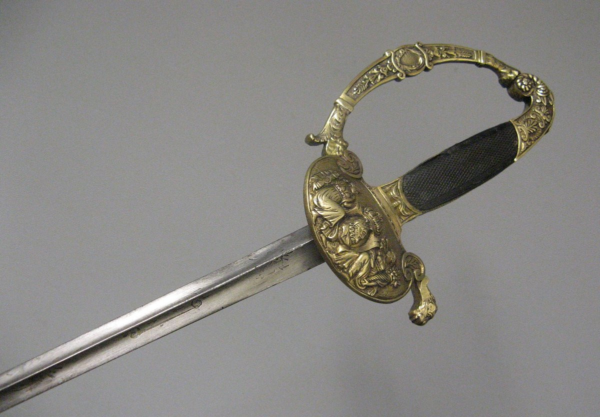 Sword Of A High Official Or General Staff Officer, Restoration Period, 19th Century.-photo-2