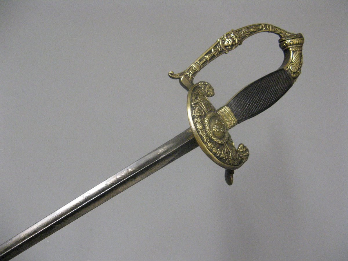 France, Restoration Period. Senior Staff Officer's Sword.-photo-3