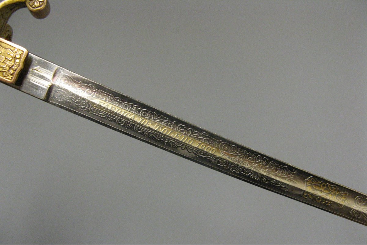 Épée d'Officiers En Chef A l’Aigle Roumain De l’Epoque De La Première Guerre Mondiale De 14/18.-photo-6