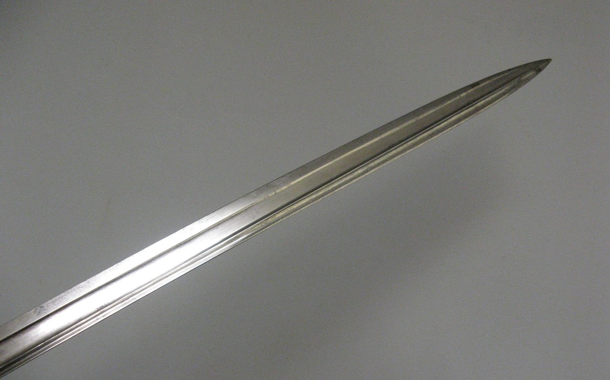 SABRE D'OFFICIER D'INFANTERIE, modèle 1855. Seconde Moitié XIXe.-photo-5