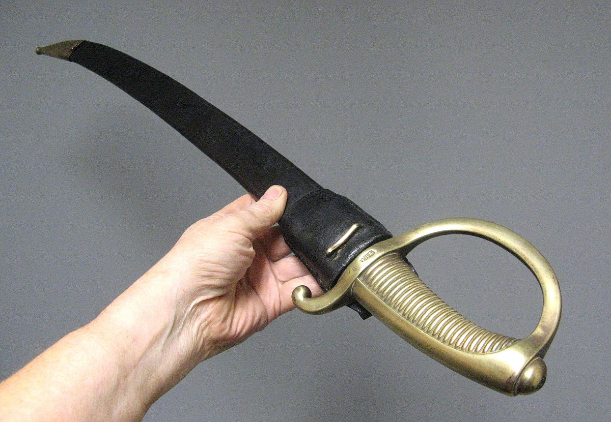 Sabre Briquet d'Infanterie daté 1837 Epoque Louis Philippe.-photo-3