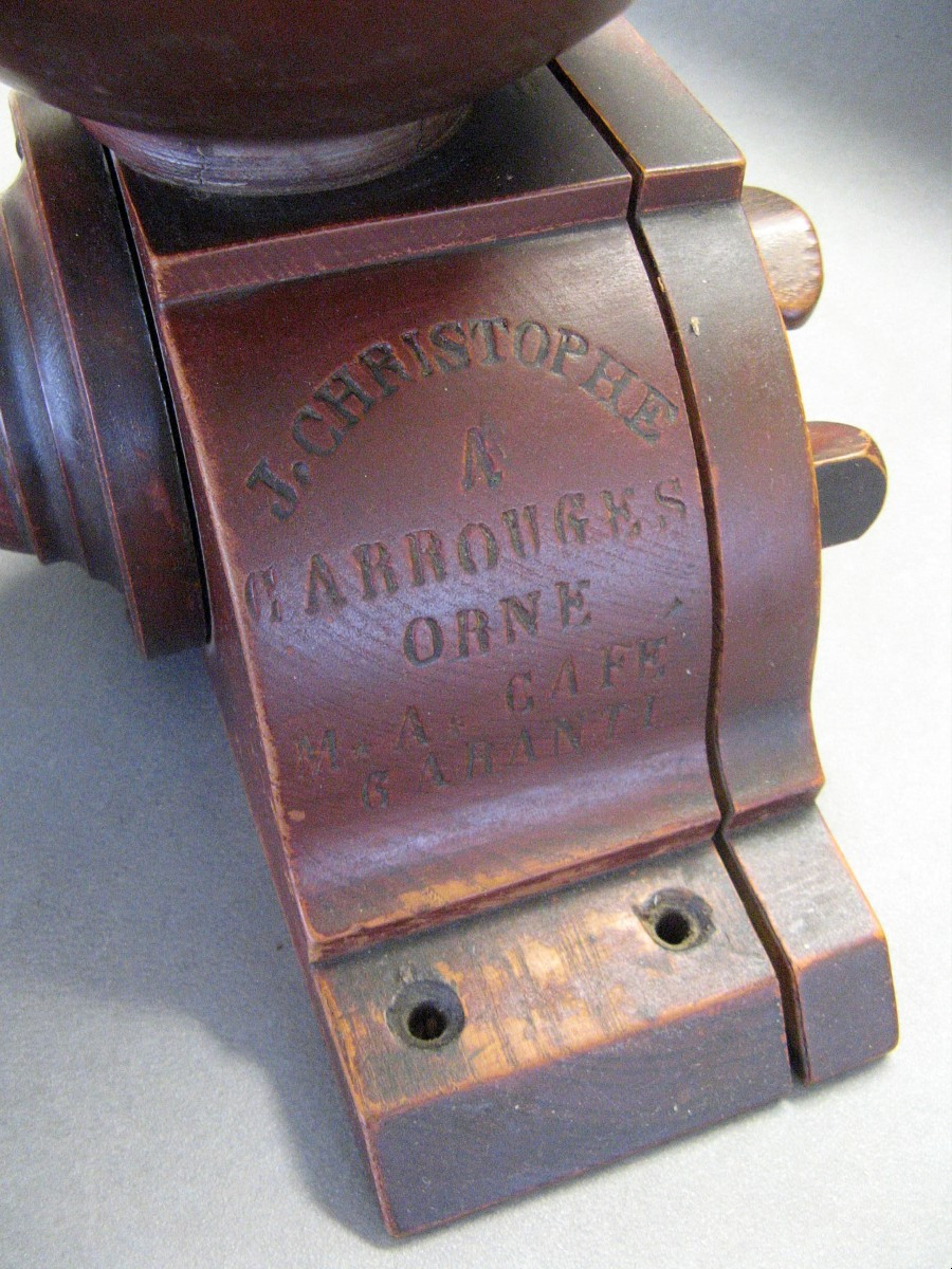 Moulin à Café De Comptoir Du XIXe. J Christophe à Carrouges 1873.-photo-4