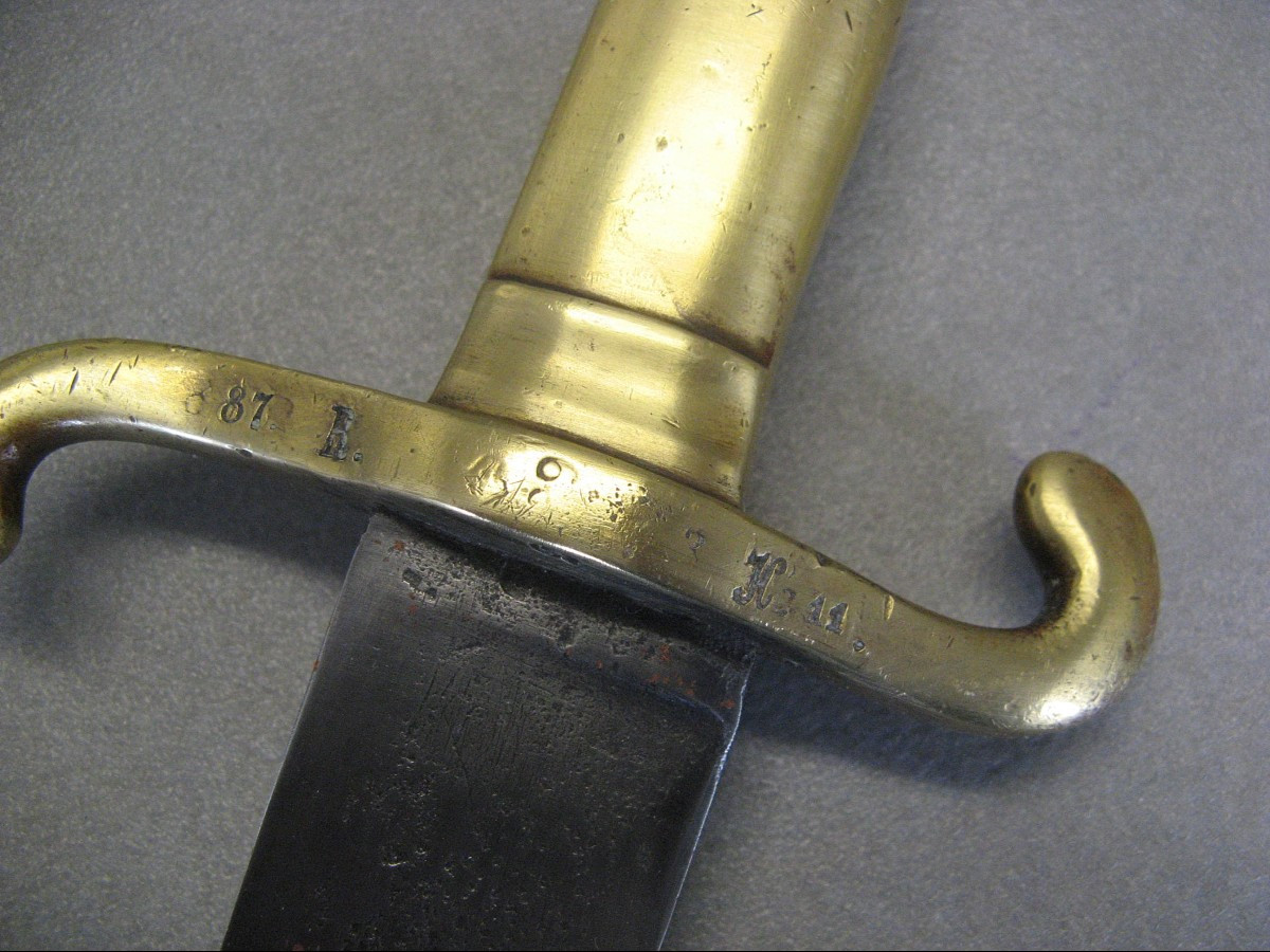 Glaives Allemand Prussien 1870 Artillerie.-photo-1