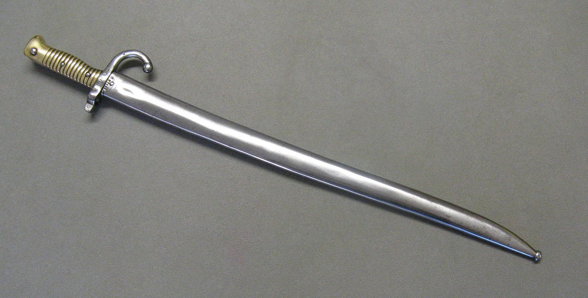 Chassepot Model 1866 Bayonet Sword With The Same Serial Numbers.-photo-3
