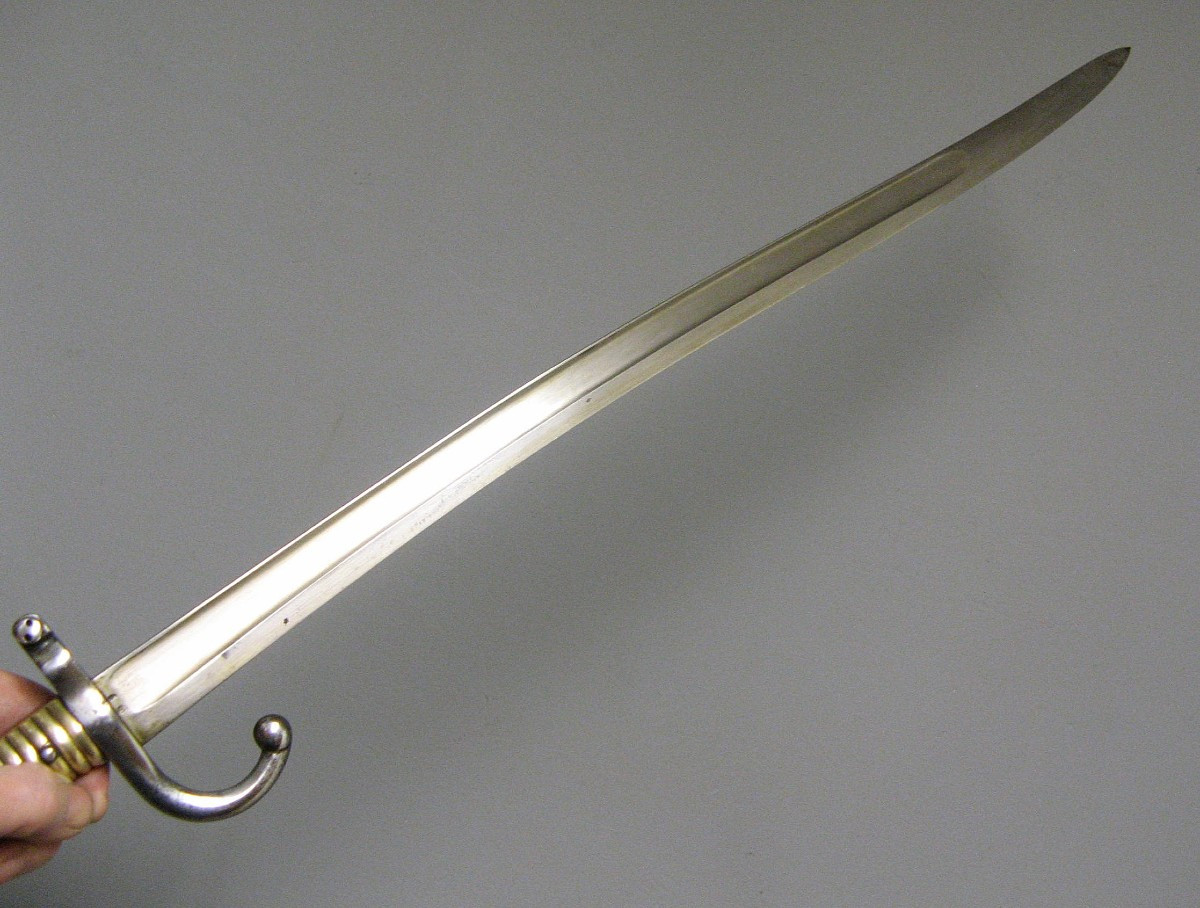 Chassepot Model 1866 Bayonet Sword With The Same Serial Numbers.-photo-5