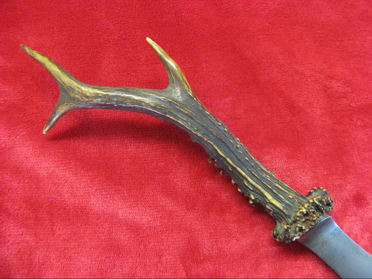 Couteau de chasse vénerie XIXe.-photo-3