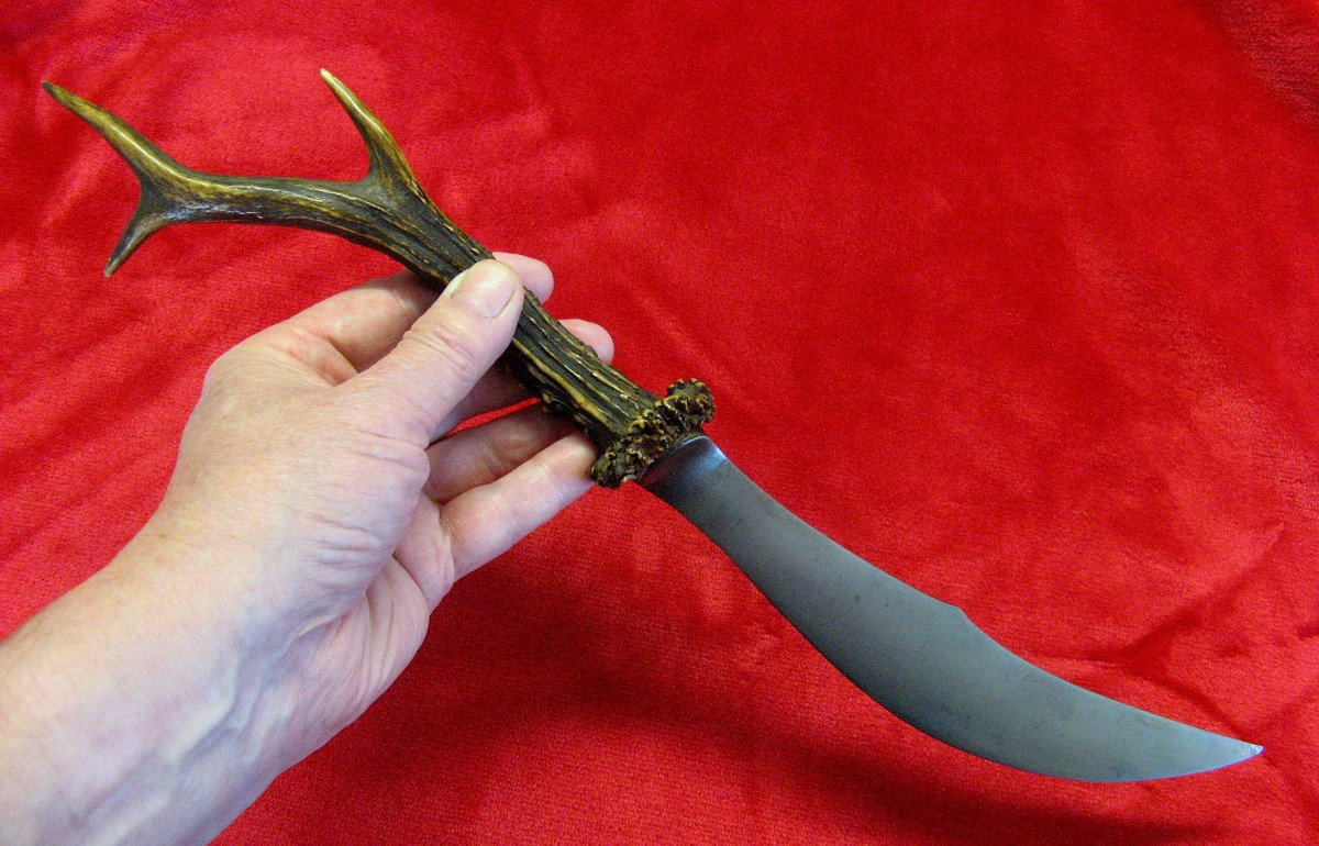 Couteau de chasse vénerie XIXe.-photo-4