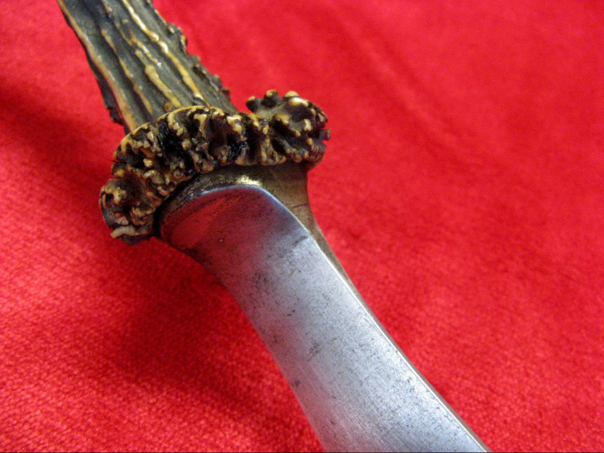 Couteau de chasse vénerie XIXe.-photo-1