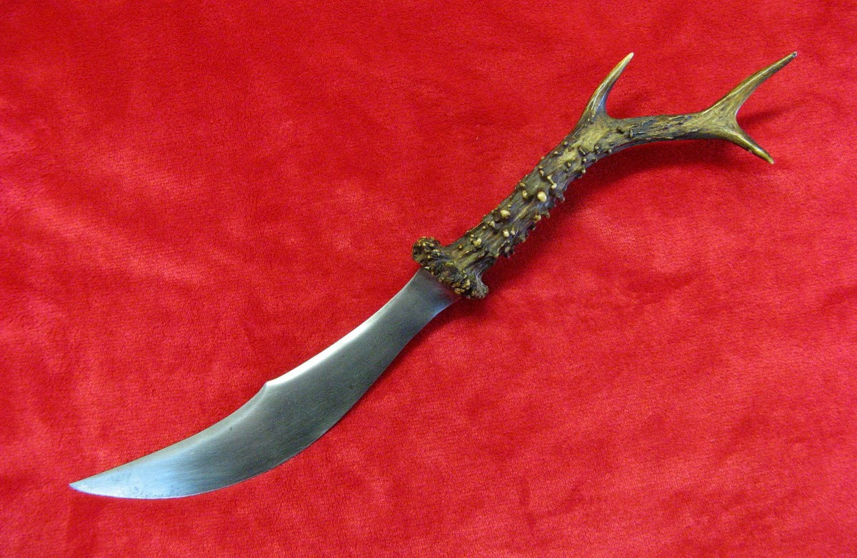 Couteau de chasse vénerie XIXe.