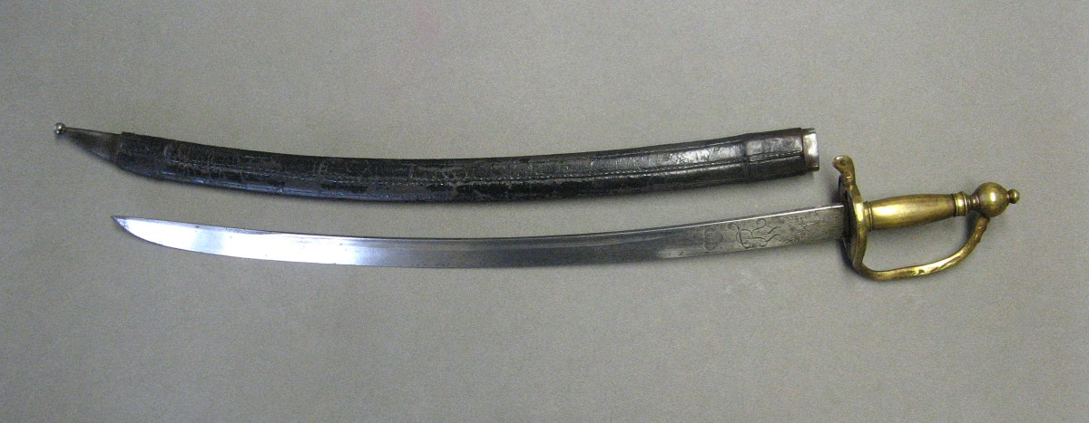 Sabre d'Infanterie Prussienne Mle 1715 / 1786. Fin De l'Ancienne Monarchie.-photo-2