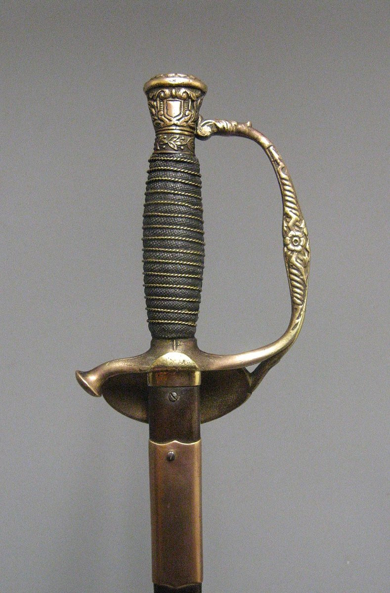 Epée d'officier US fin XIXe.-photo-3