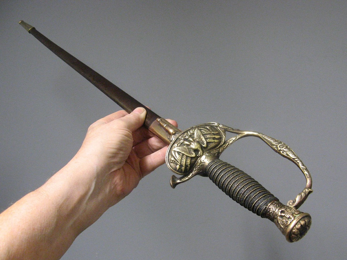 Epée d'officier US fin XIXe.-photo-4