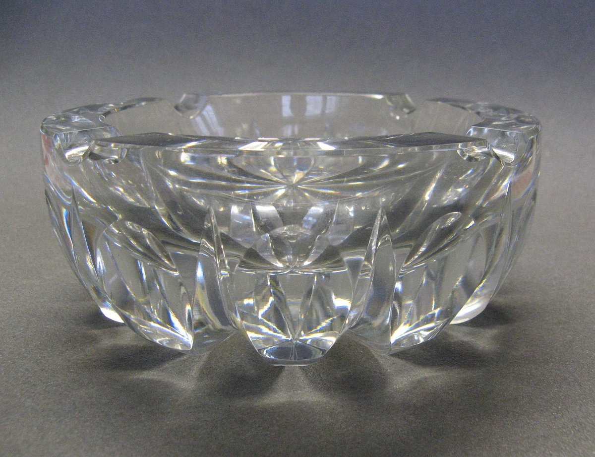 Cendrier Ambassadeur En Cristal St Louis.-photo-2