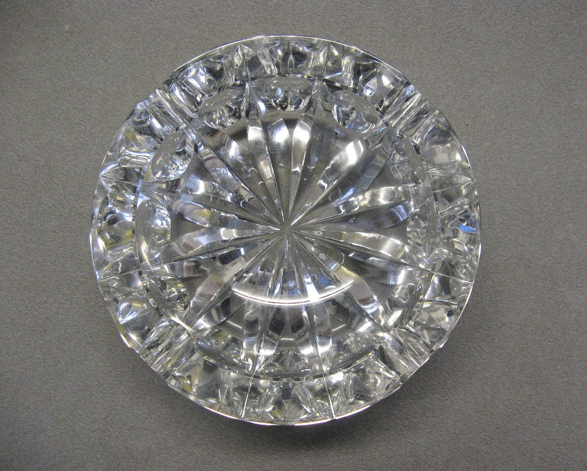 Cendrier Ambassadeur En Cristal St Louis.-photo-3