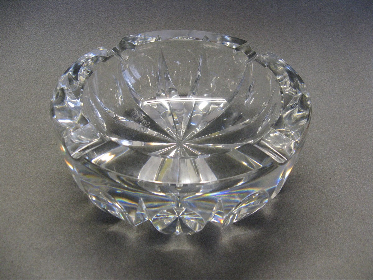 Cendrier Ambassadeur En Cristal St Louis.