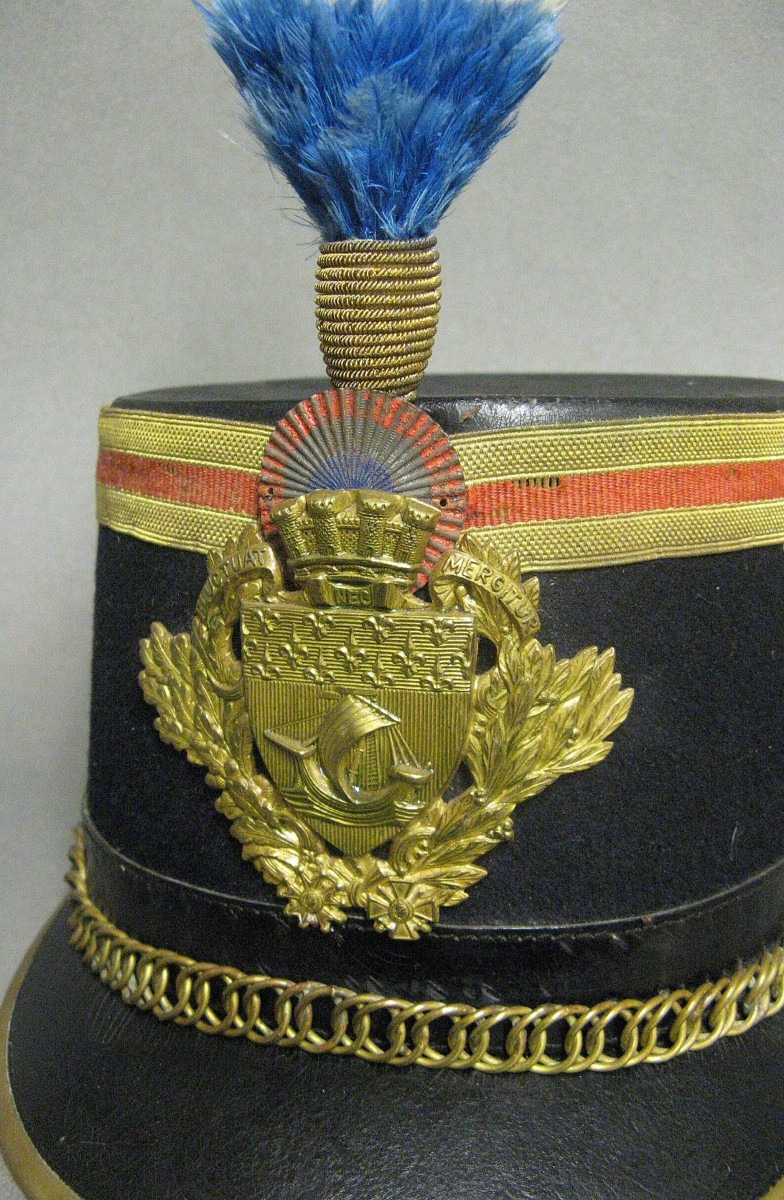 Shako De Sous Officier De La Garde Républicaine Mle 1928-1933.-photo-2