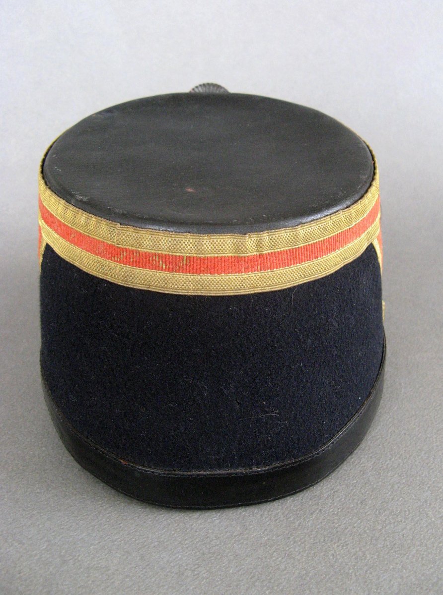 Shako De Sous Officier De La Garde Républicaine Mle 1928-1933.-photo-4