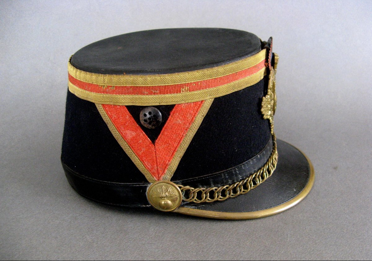 Shako De Sous Officier De La Garde Républicaine Mle 1928-1933.-photo-1