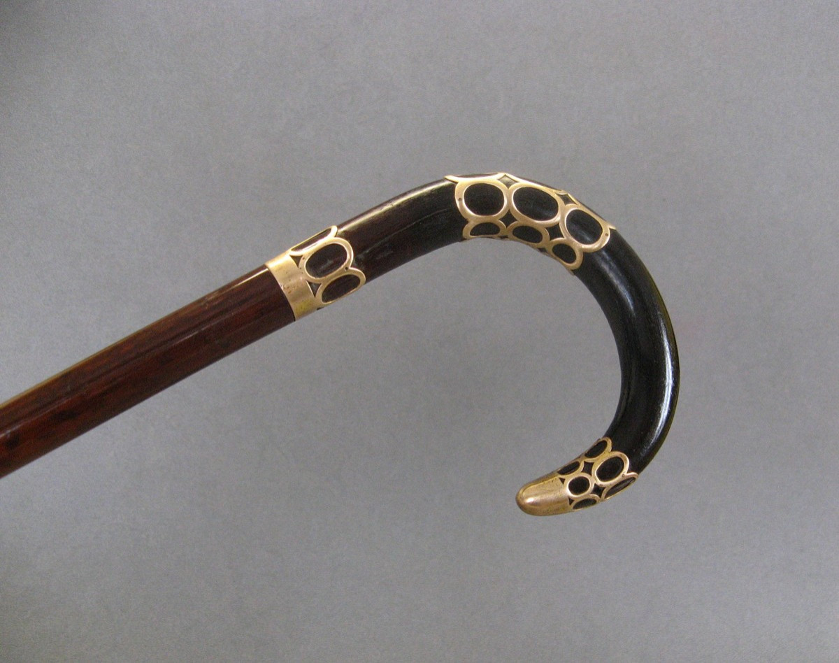 Canne De Marche Art Déco.-photo-2