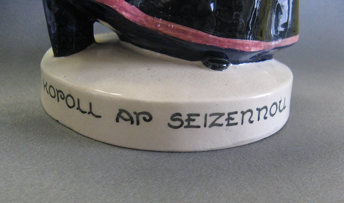 Henriot Quimper  Micheau Vernez Couple De Danseur.-photo-4