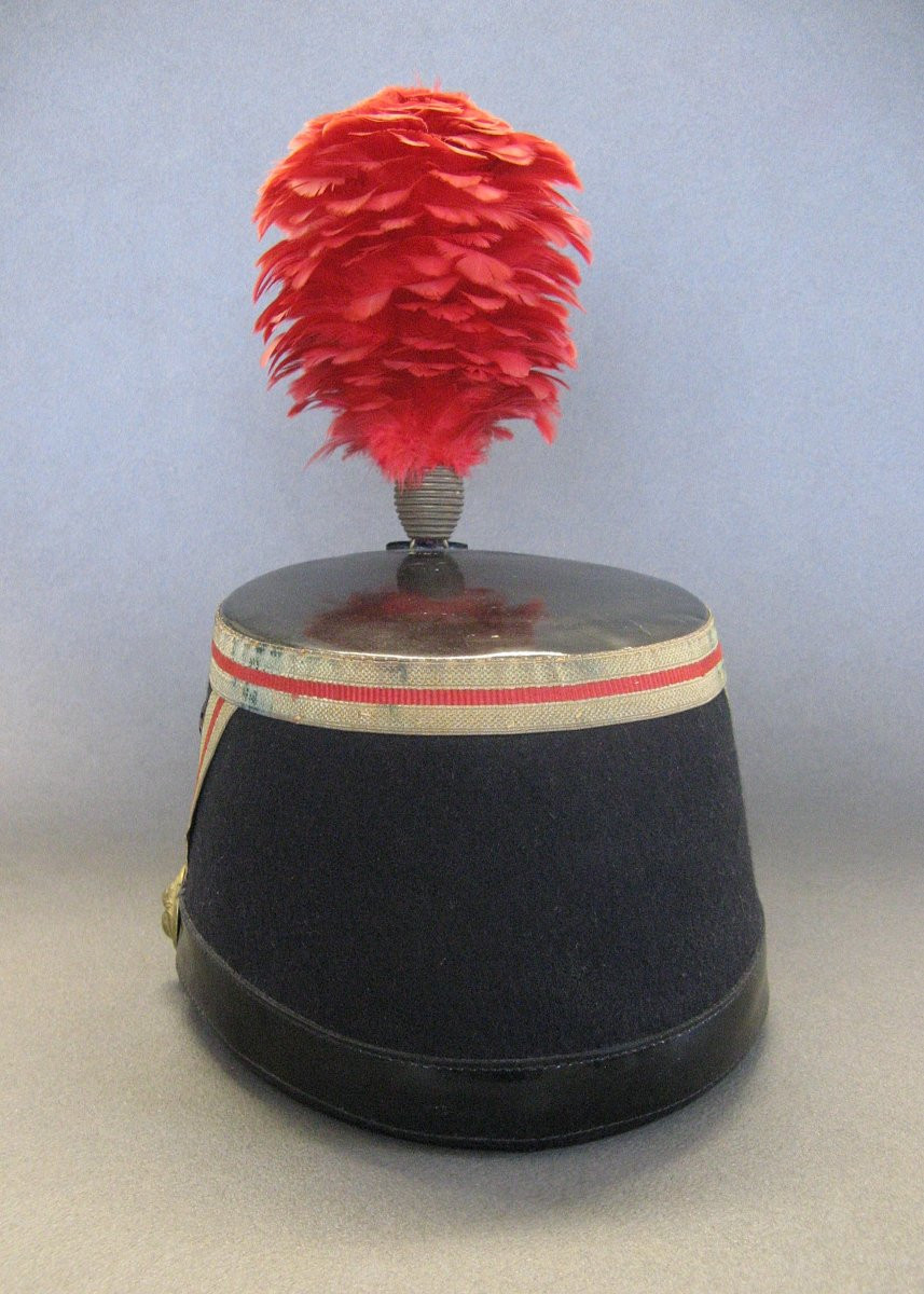 Shako De Sous Officier De La Garde Républicaine Mle 1928-1933.-photo-3