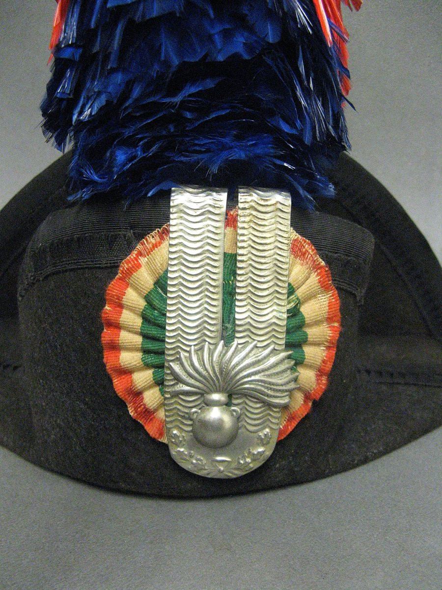 Bicorne De Carabinier Italien 1900/20.-photo-2