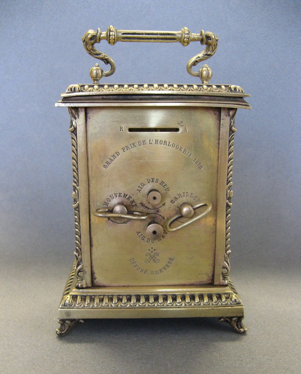 Late 19th Century Officer's Clock.-photo-4